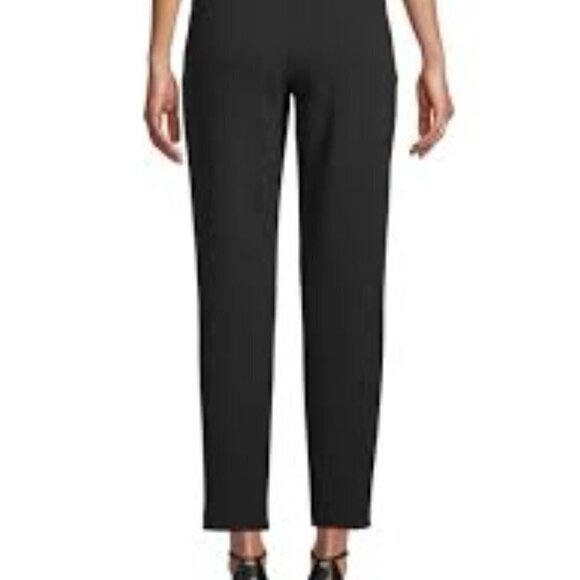 h By Halston BNWT Pullon Ankle Crop Black Pant XS - Picture 7 of 7